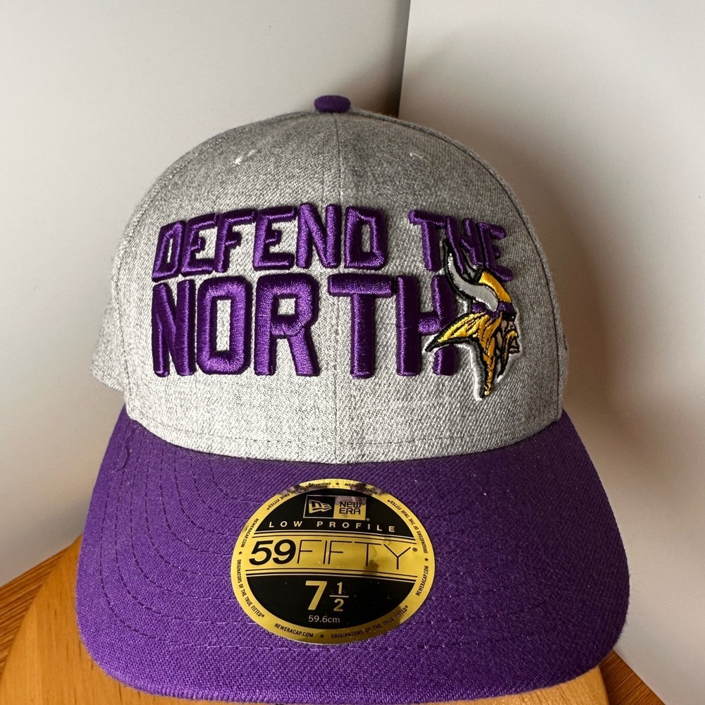 New Era Purple and Gray NFL Cap